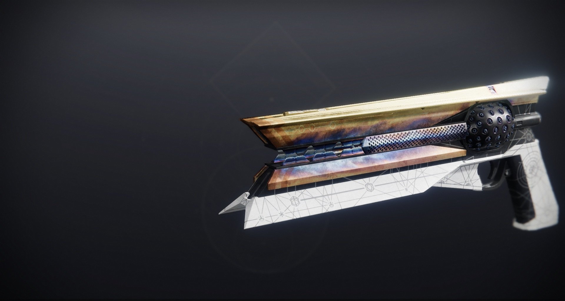 The Sunshot Exotic hand cannon in Destiny 2