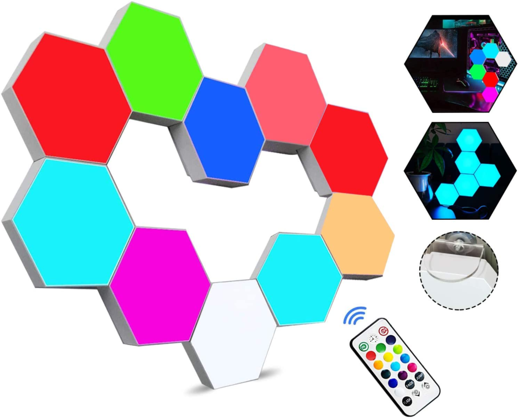 Hexagon Lights with Remote Control