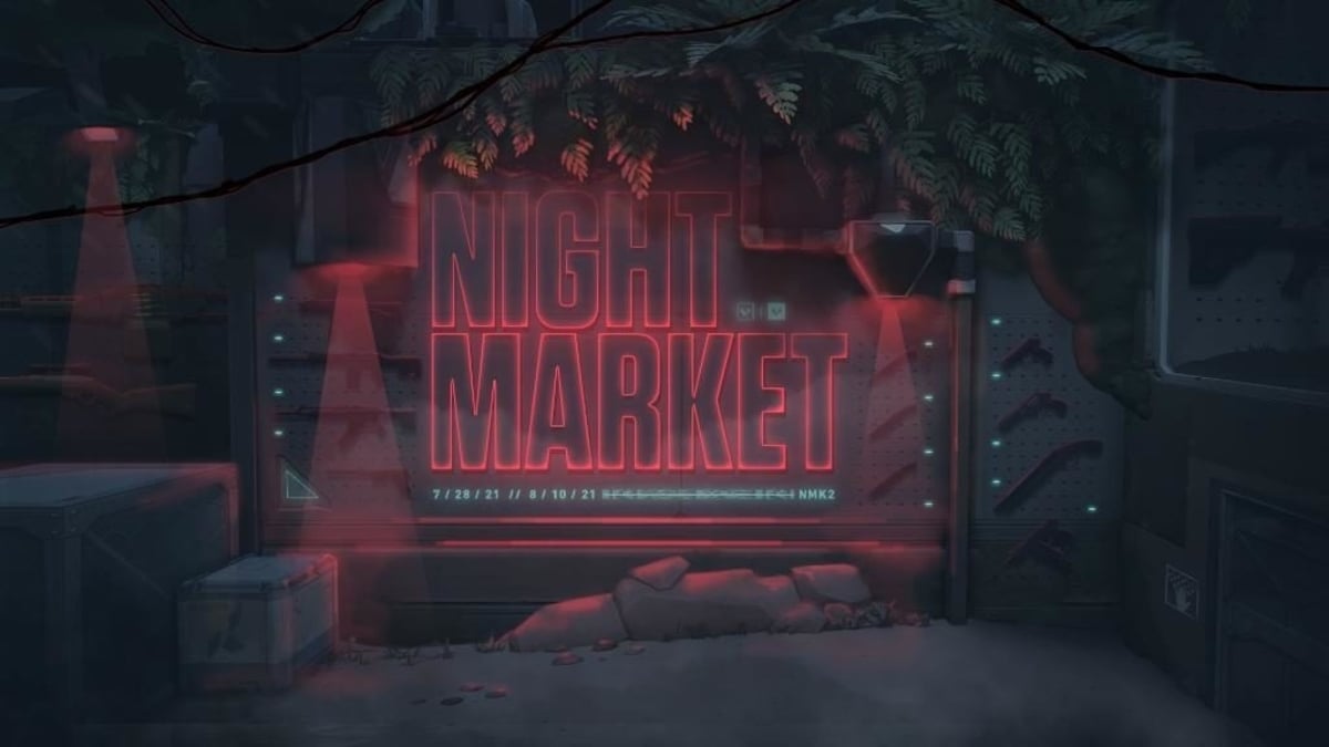VALORANT Night Market red logo