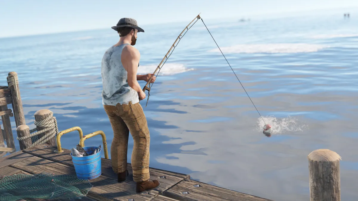 How to catch fish in Rust - Dot Esports