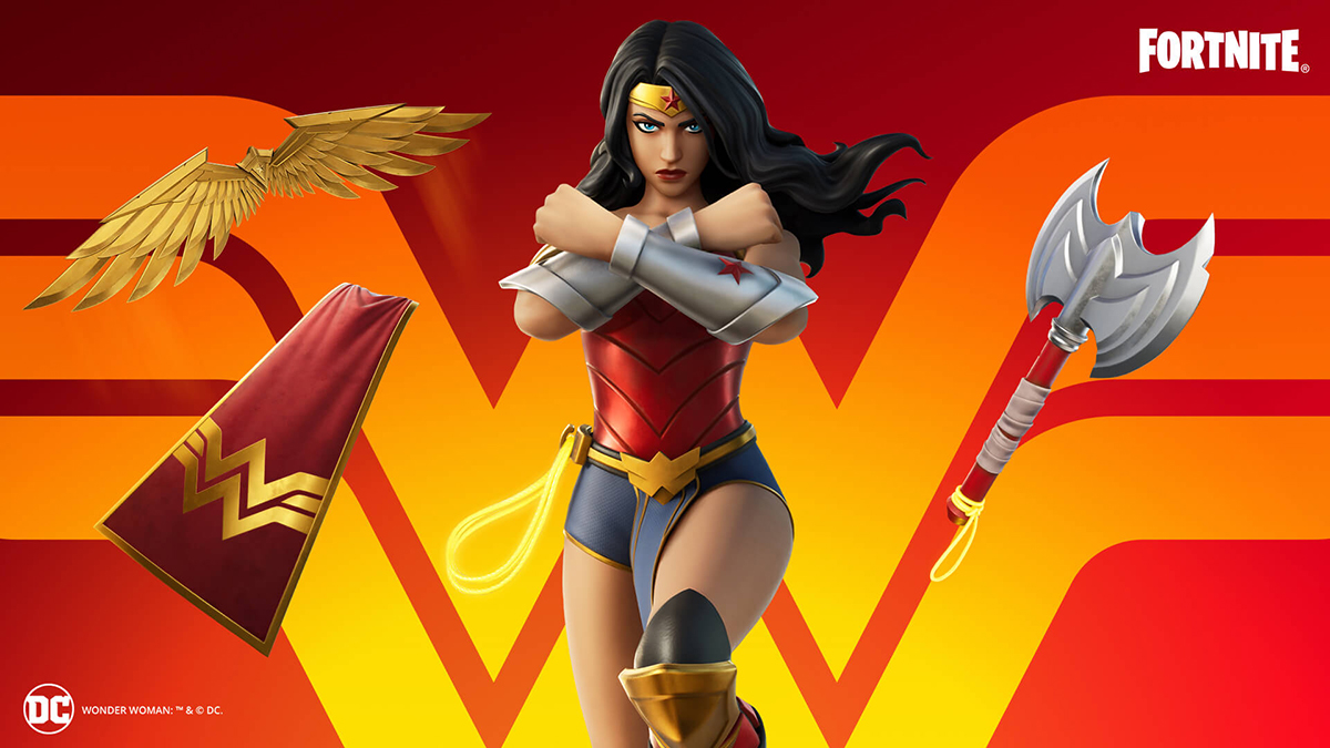 Wonder Woman skin coming to Fortnite Chapter 2, season 7 on Aug. 19 - Dot  Esports