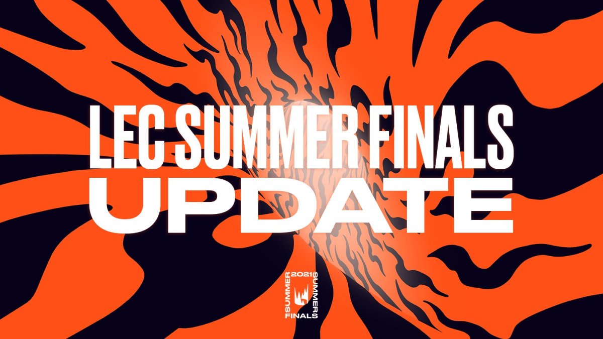 The 2021 LEC Summer Split finals are set to take place in Riot's Berlin ...
