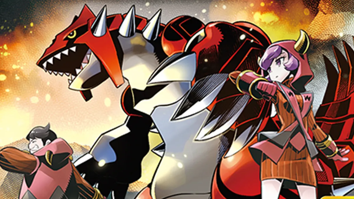 Groudon with Team Magma