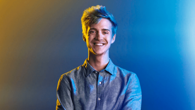 Streamer Ninja smiles straight ahead