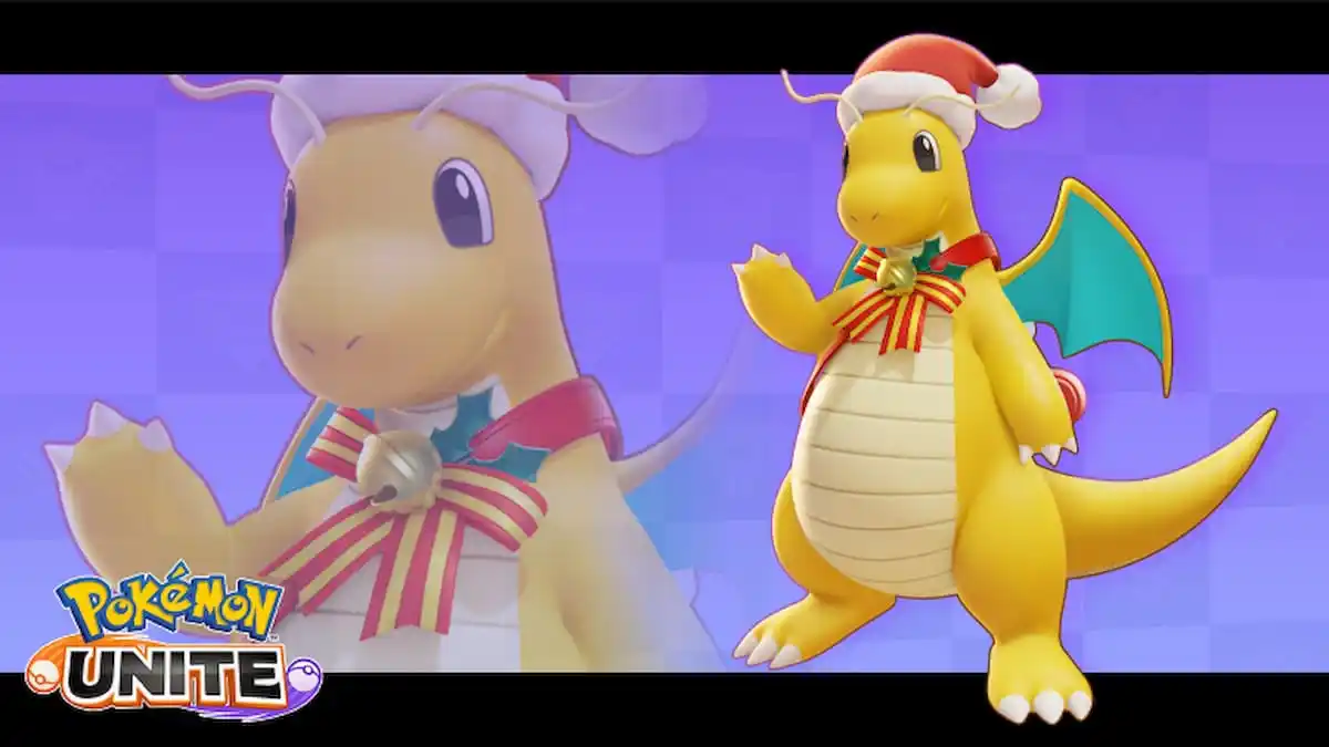 Pokémon UNITE' holiday update adds Dragonite and festive outfits