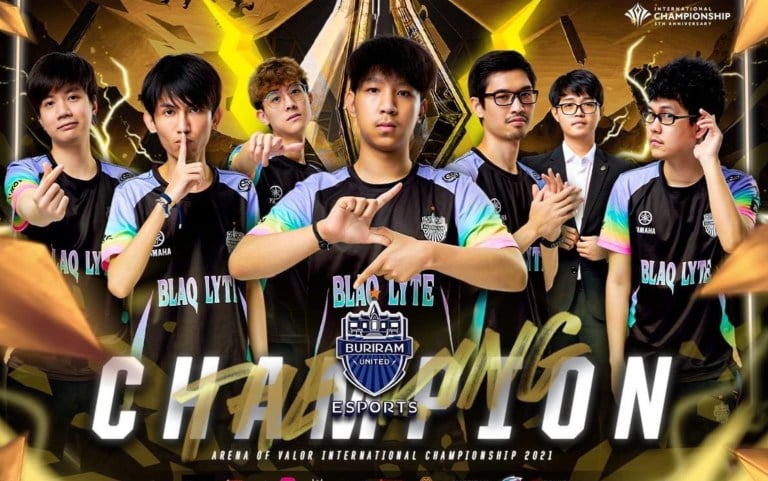 Buriram United wins Arena of Valor International Championship (AIC) 2021