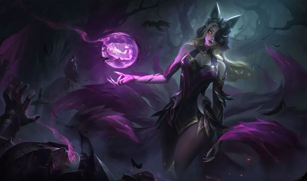 Coven Ahri in League of Legends.