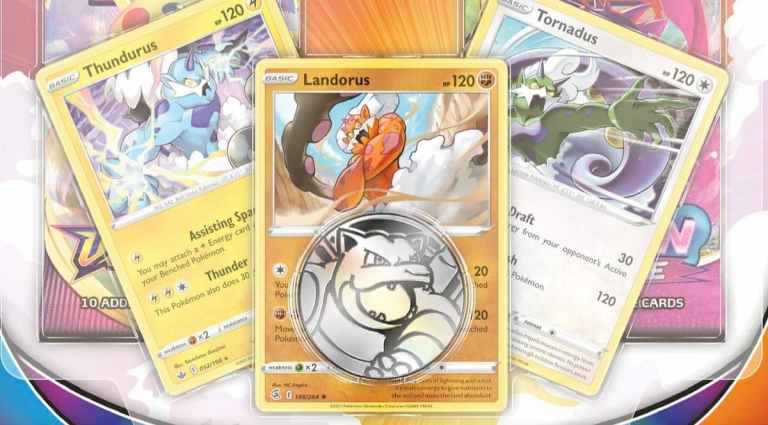 Pokémon TCG: Tornadus, Thundurus & Landorus Cards with 2 Booster