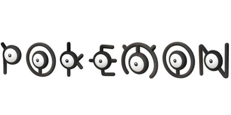unknown alphabet  Pokemon, Writing code, Alphabet