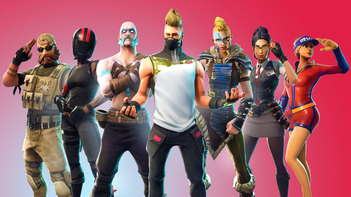 Fortnite characters next to each other in a cover image.