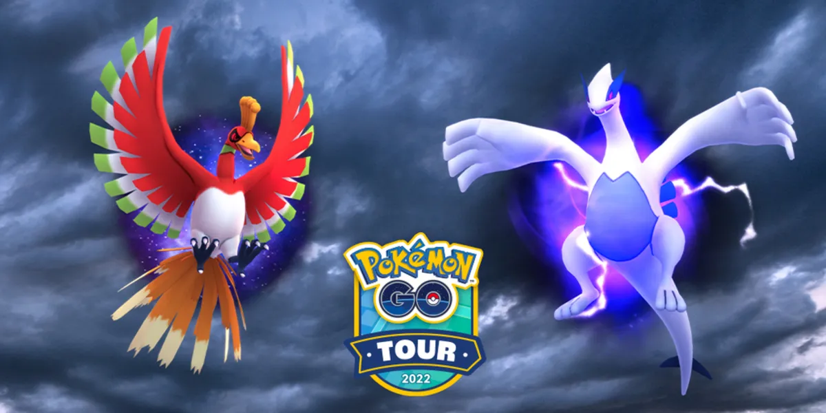 Apex Shadow Ho-Oh and Apex Shadow Lugia, powered-up versions of the Shadow Legendary Pokémon.