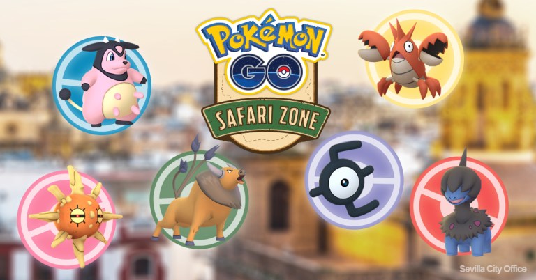 Tickets are now available for Pokémon Go Safari Zone: Seville