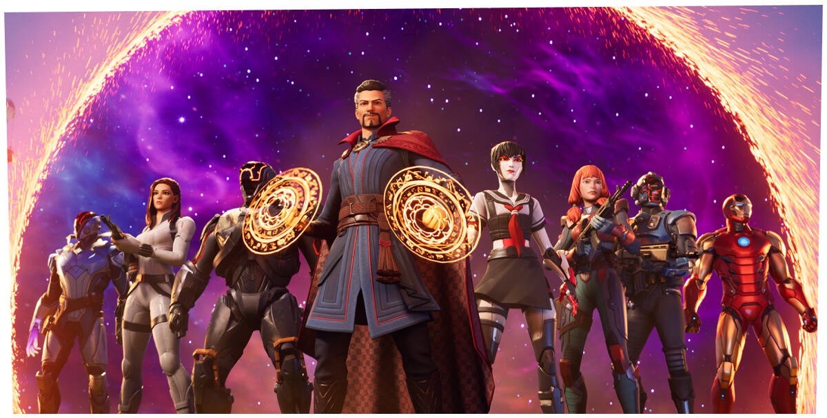 Dr. Strange Fortnite Chapter 3 Season 2 4K Wallpaper iPhone HD