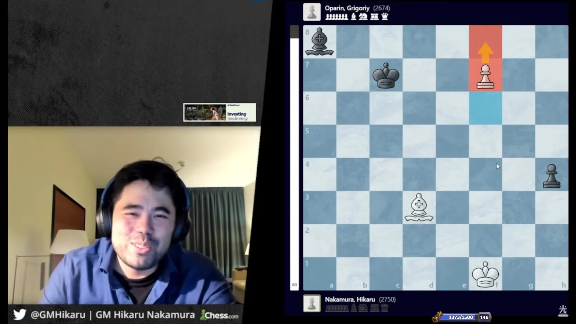 Hikaru gains 42 Elo after beating Duda 4-0, recovers position to 2nd on  FIDE's Rapid rating list : r/chess
