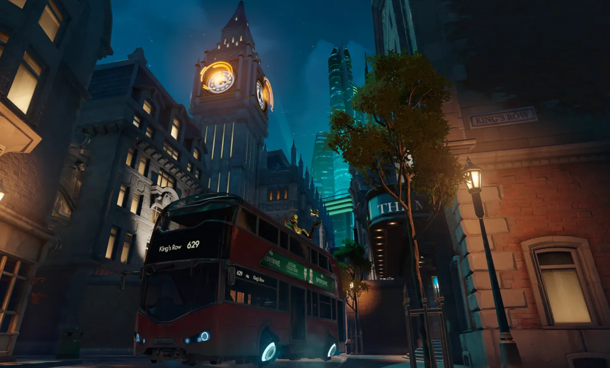 A look at King's Row, a Hybrid map in Overwatch.
