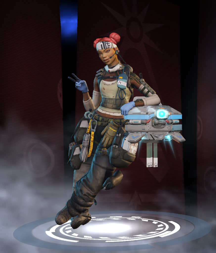 Lifeline's character model.