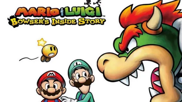 Mario and Luigi Bowser's Inside Story key art