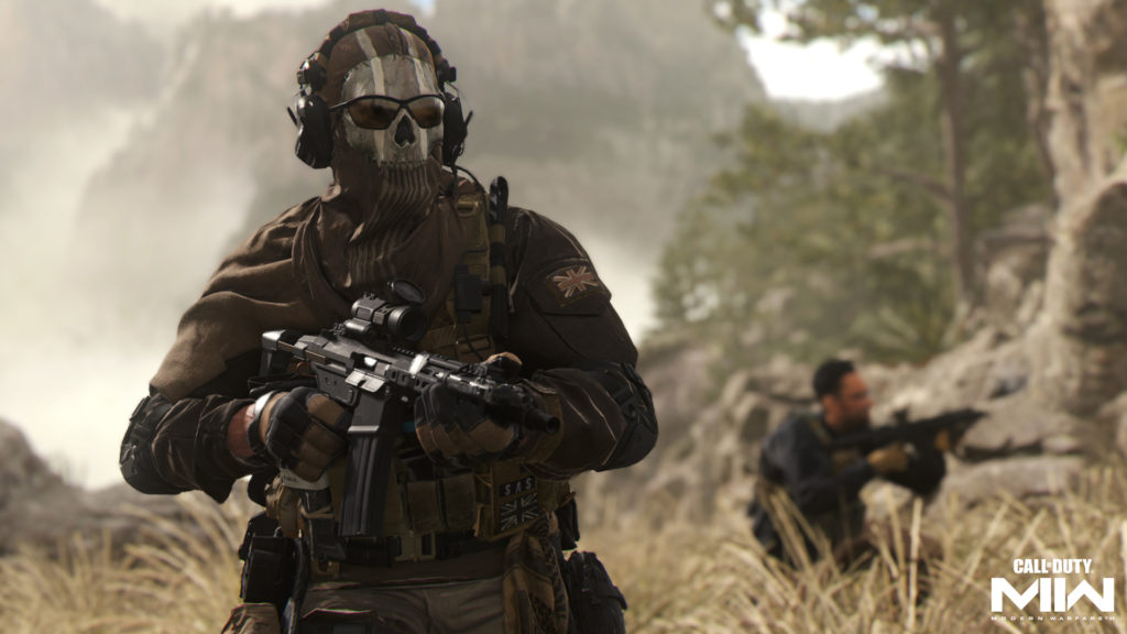 A Modern Warfare 2 operator from Call of Duty.