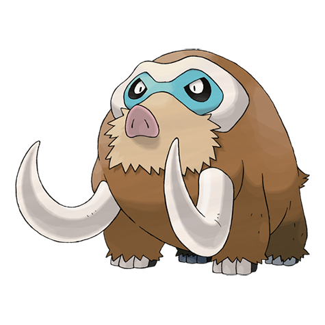The official artwork of Mamoswine.