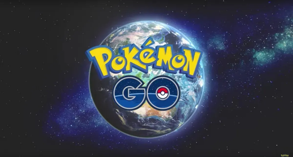 An image of the world with the Pokemon Go logo