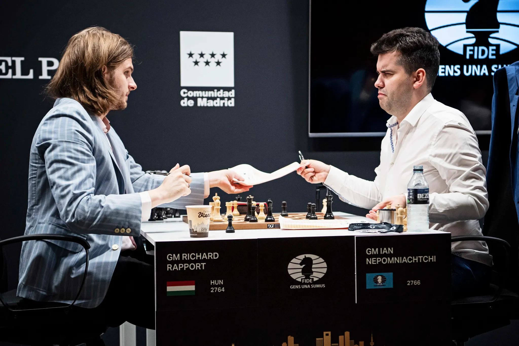 FIDE Candidates Tournament 2022, ding Liren VS Richard Rapport