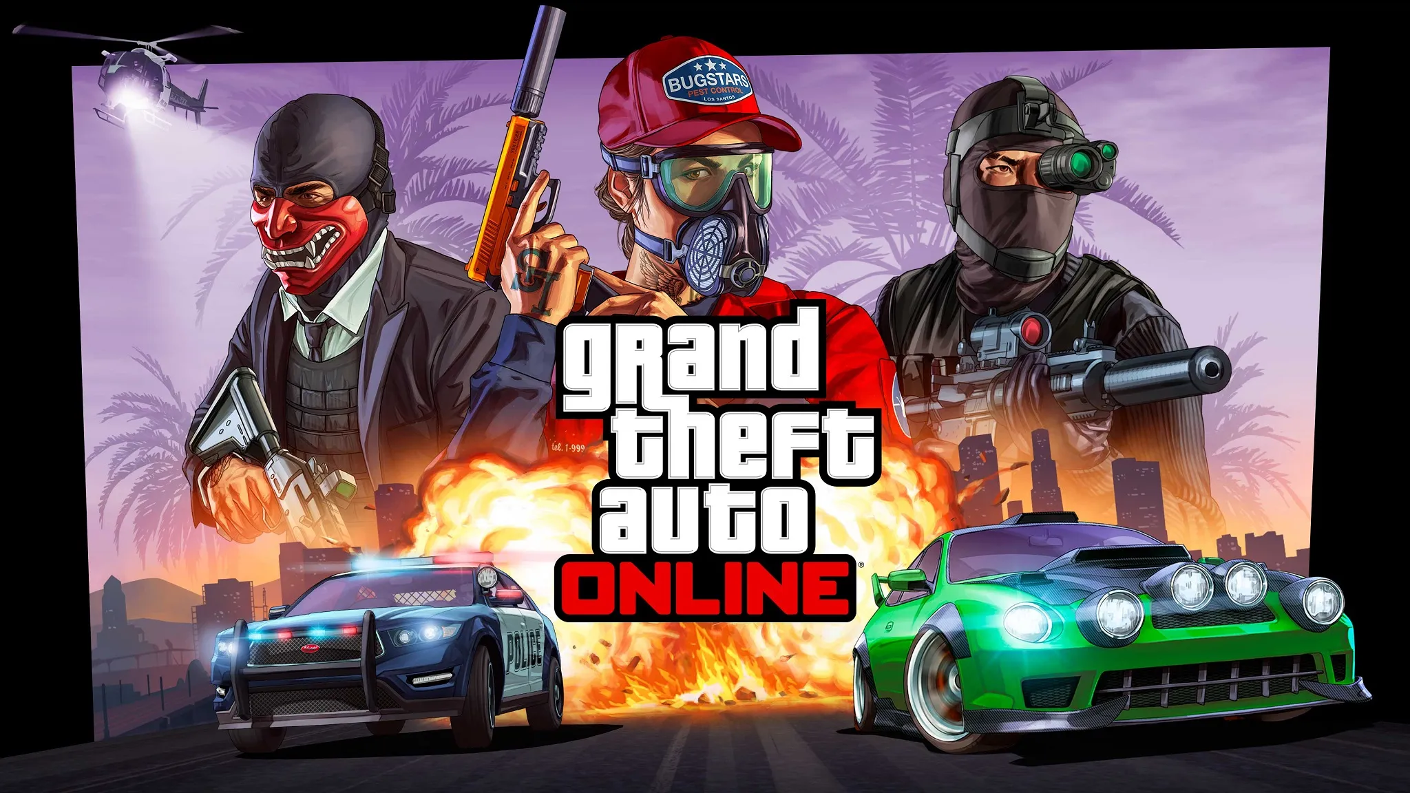 A GTA online promóciós képe