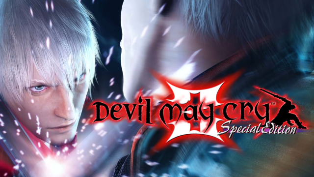 Devil May Cry 3 Special Edition title art and logo