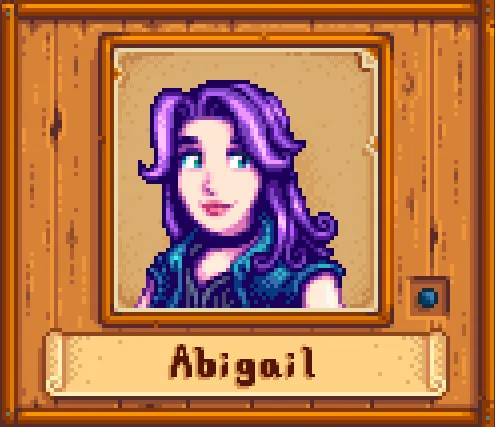 Abigail's portrait.
