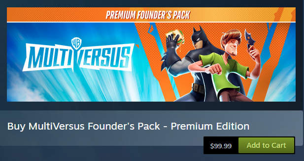 MultiVersus Founder's Pack - Premium on Steam