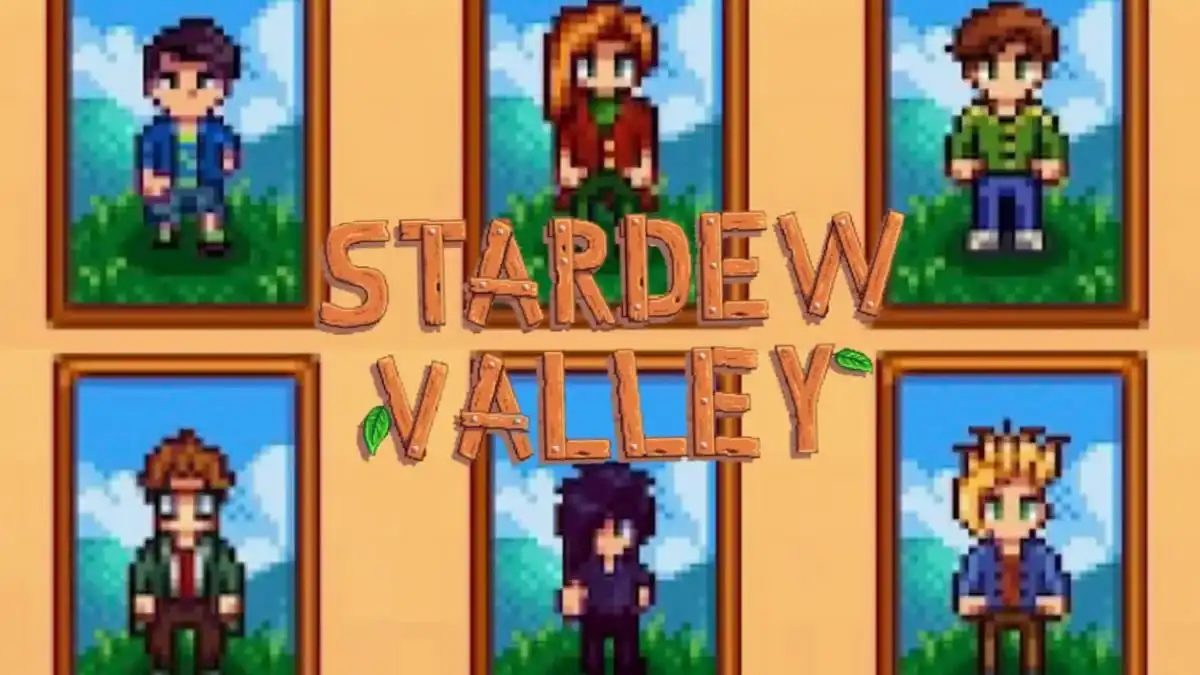All six husbands/bachelors in Stardew Valley.