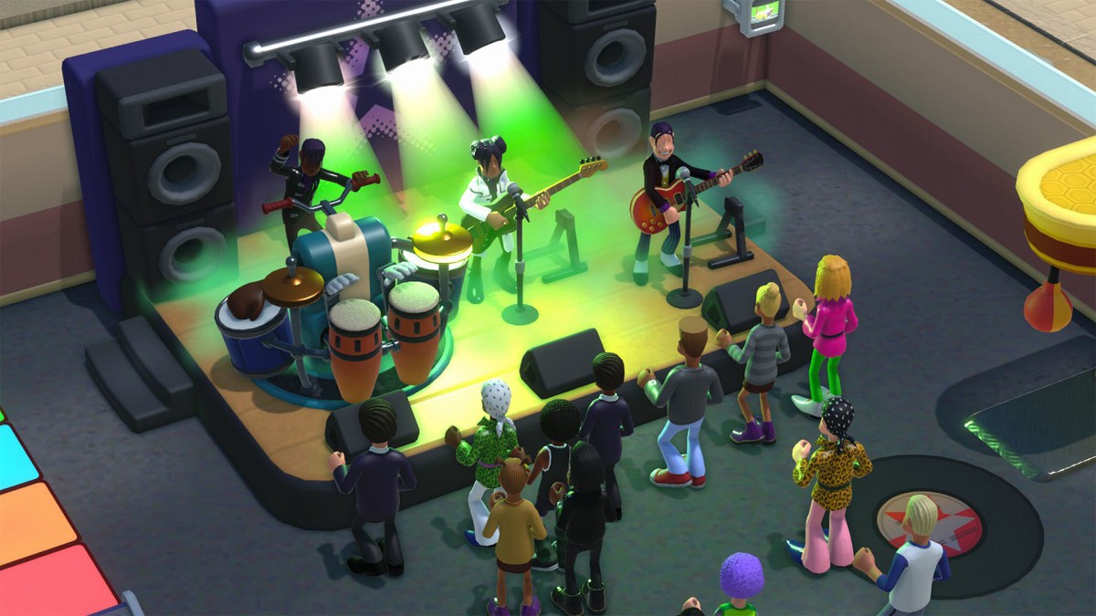 A concert held in a Student Louge in Two Point Campus