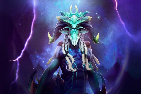 Leshrac, a horse-like spellcaster from Dota 2.