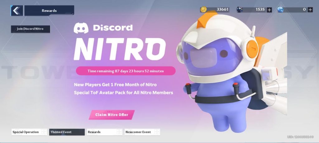 NITRO® Rewards