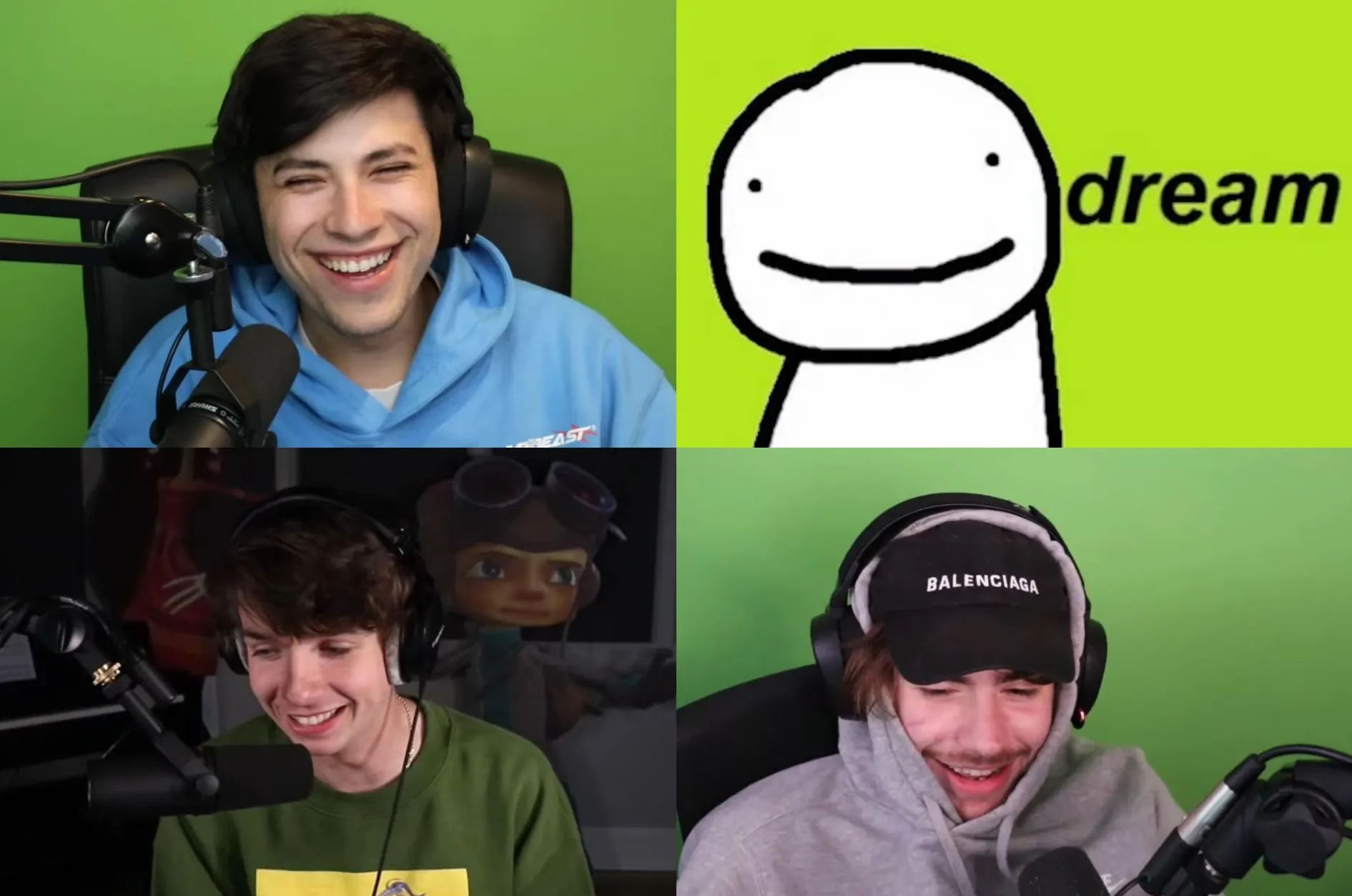 Dream and his fan having the time of their lives, and then there's Sapnap :  r/DreamWasTaken2