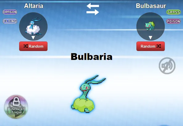 The fusion of Bulbasaur and Altaria.