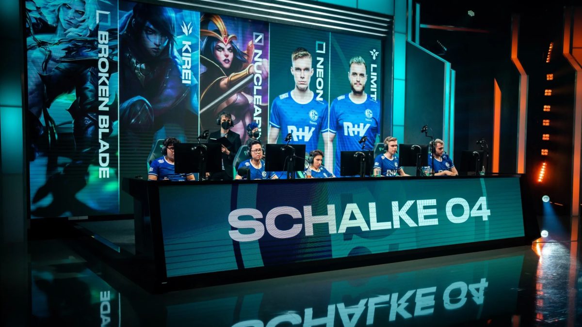 Schalke 04 featured on the LEC stage
