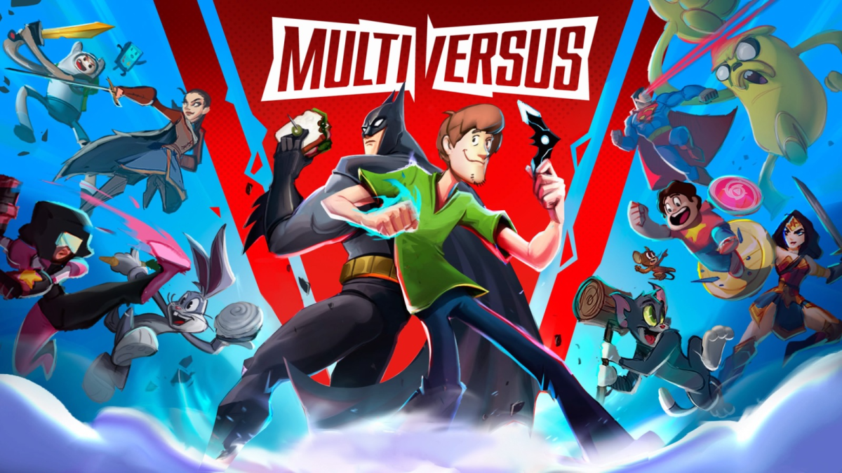 Multiversus title screen.