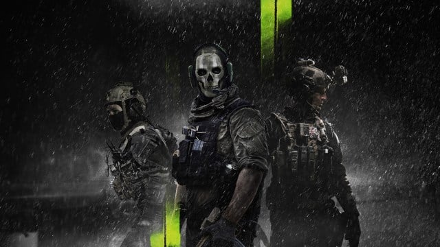 Call of Duty: Modern Warfare 2 image with three operators, including Ghost.