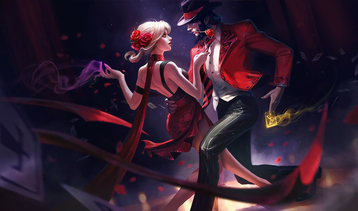 Which LoL champion says ‘I hear a man likes a lady with legs’?