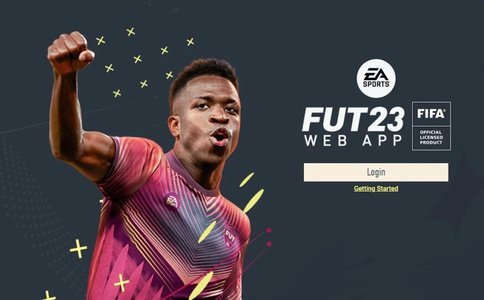 FIFA 23 web app is now live but its having some issues