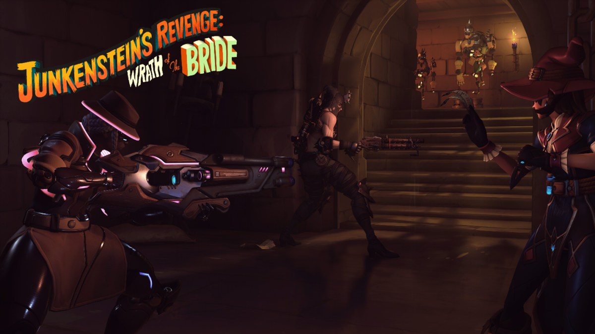 A screenshot of the Wrath of the Bride event alongside the logo.