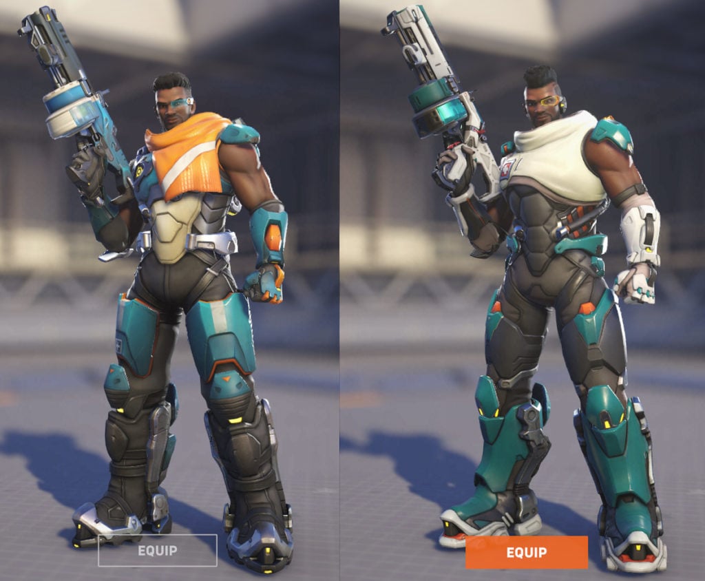 Baptiste's Overwatch and Overwatch 2 skins.