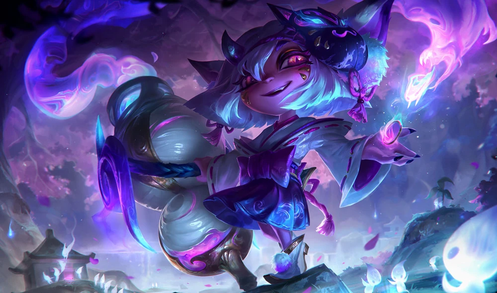 Spirit Blossom Tristana released as part of a discount bundle in the Worlds 2022 event.