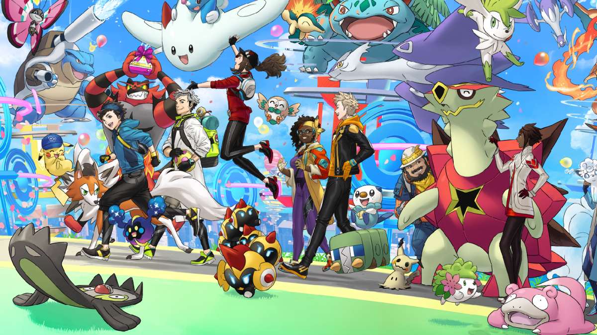 Pokemon Go anniversary event image