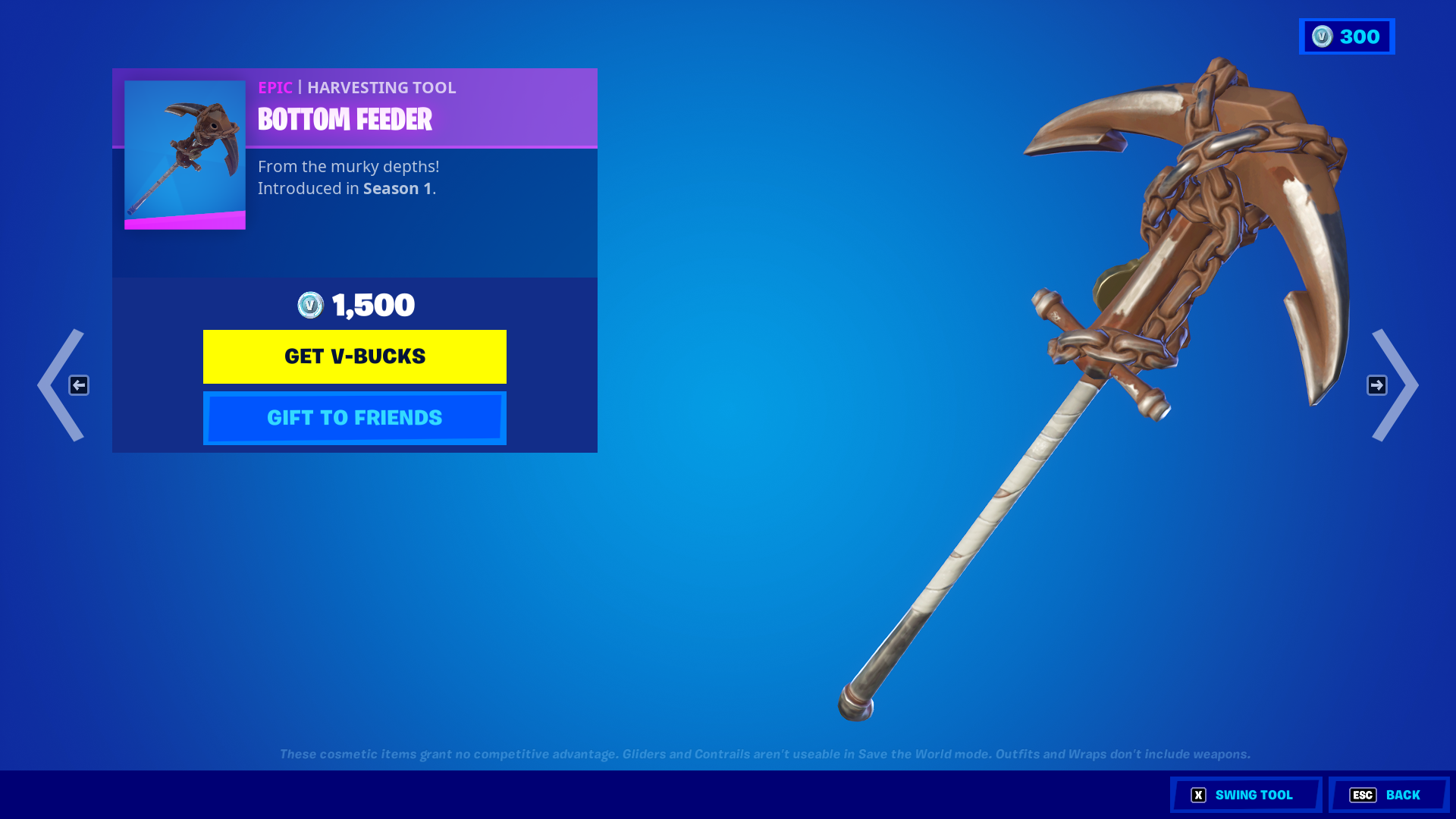 Rare Fortnite pickaxe after 3 years - Dot Esports