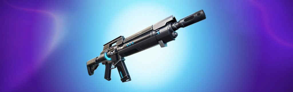 An image from Fortnite showing off the Pulse Rifle