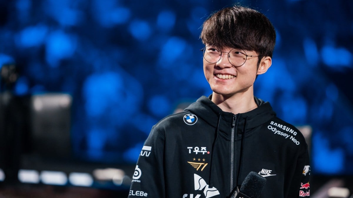 Faker at Worlds 2022