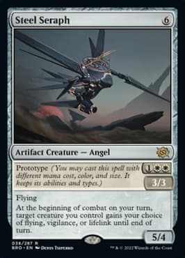 Steel Seraph is an imposing giant artifact angel