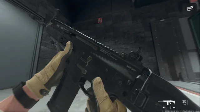 An image of the TAQ-56 assault rifle in MW2.