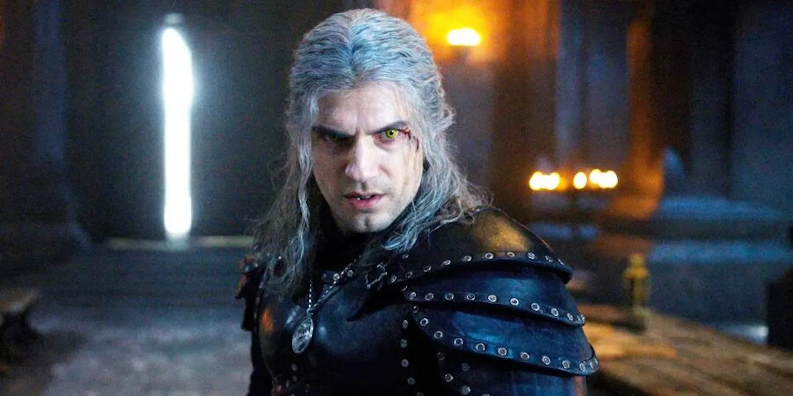 An image of Henry Cavill as Geralt of Rivia in the Witcher Netflix series.